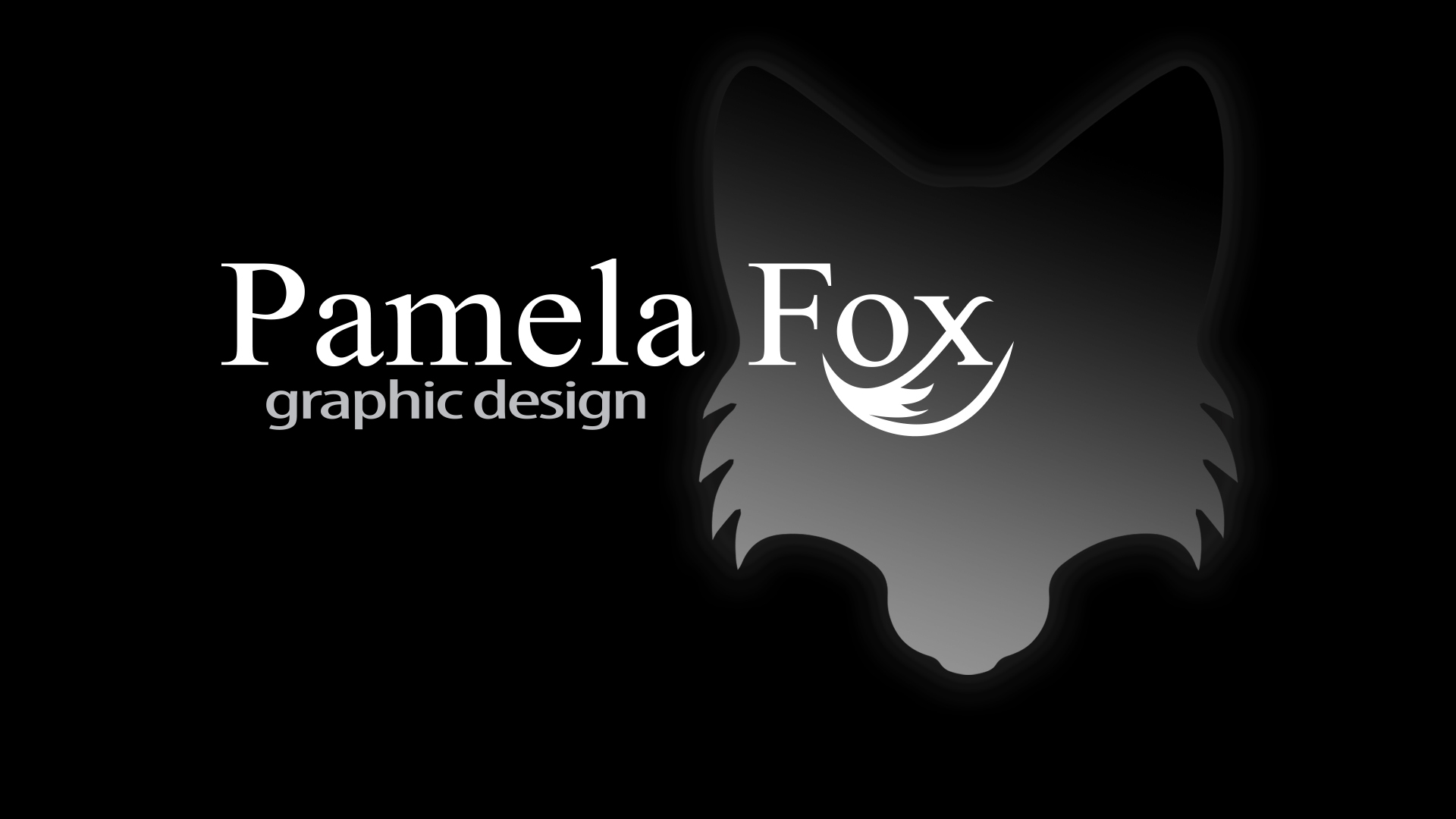 Pamela Fox Logo Splash page