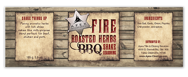 Roasted herbs seasoning