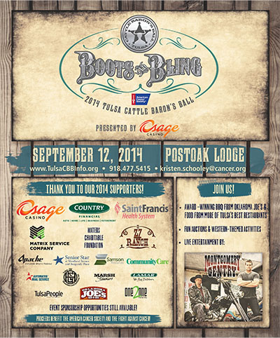 Cattle Barons Ball magazine ad